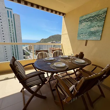 Апартаменты С Видом На Море И Бассейном , 600 М От Пляжа Cala de Finestrat Buitenkant foto